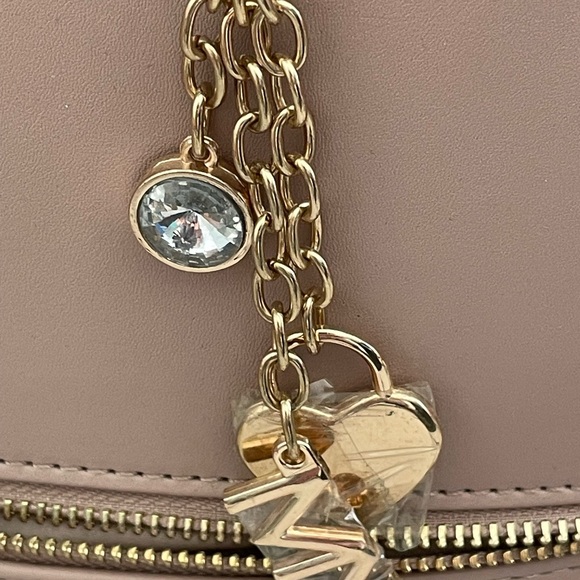 Marc New York Andrew Marc Light Pink Leather Backpack Purse NEW - Picture 3 of 10